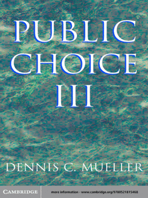cover image of Public Choice III